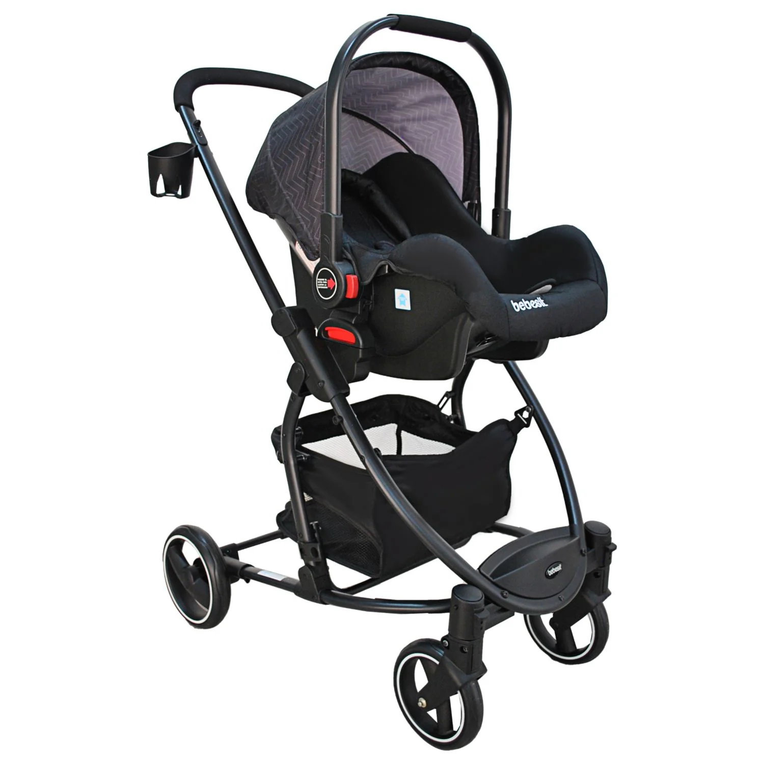 COCHE TRAVEL SYSTEM PRIMA SL461A BEBESIT NEGRO - Image 5