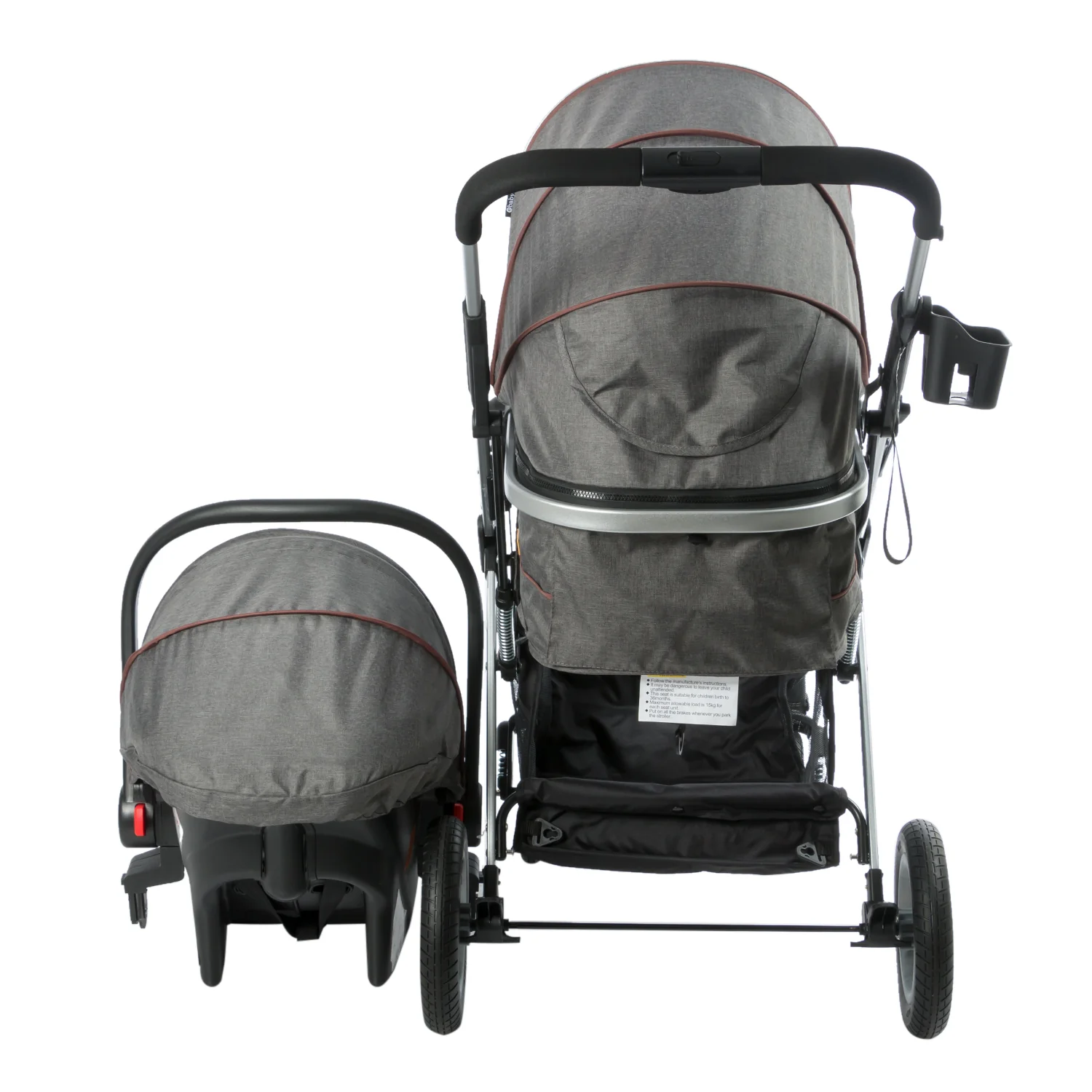 COCHE TRAVEL SYSTEM RONDA PLUS EB132 AZUL EBABY - Image 7