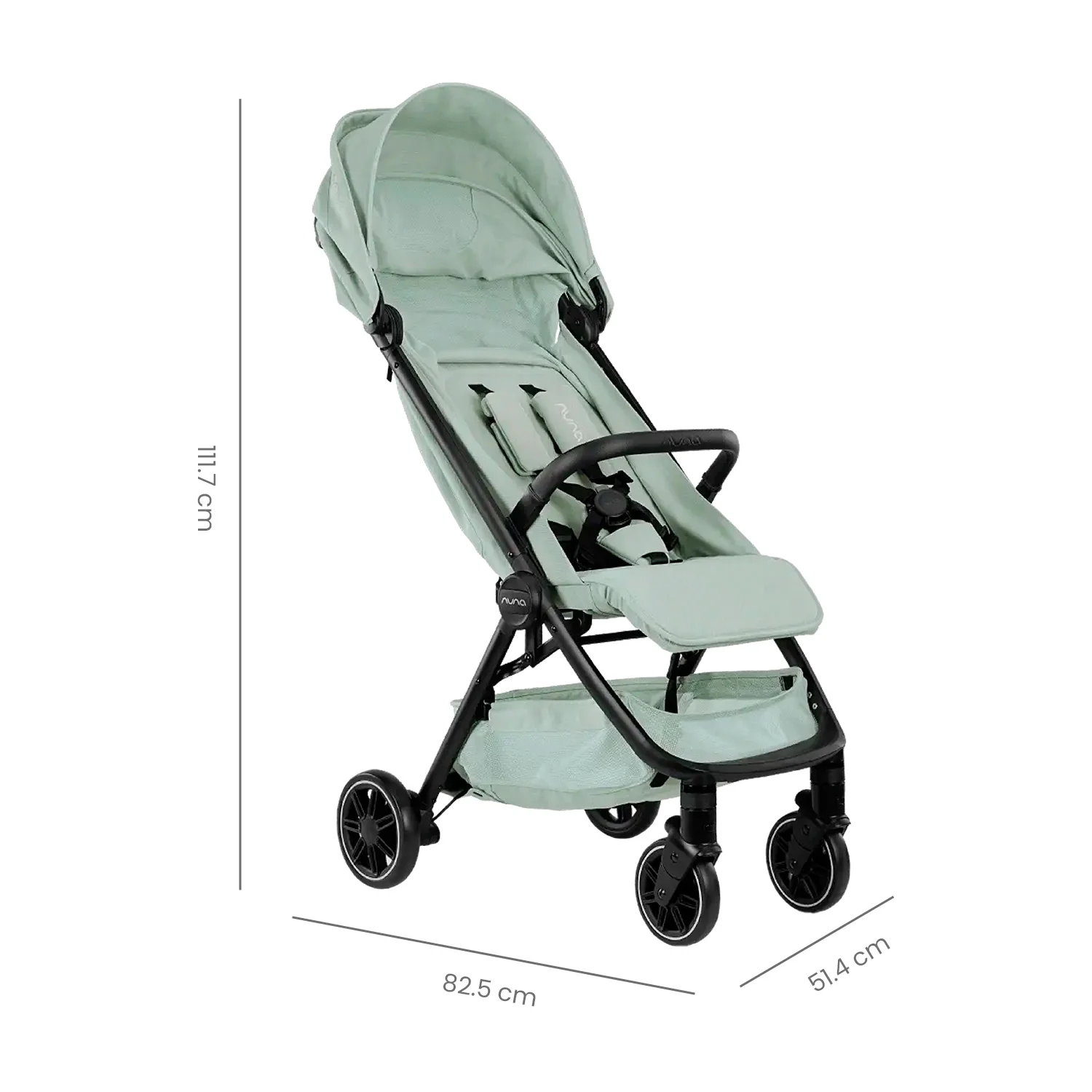 COCHE ULTRACOMPACTO PARA AVIÓN TRLV SEAFOAM ST15713 NUNA - Image 8