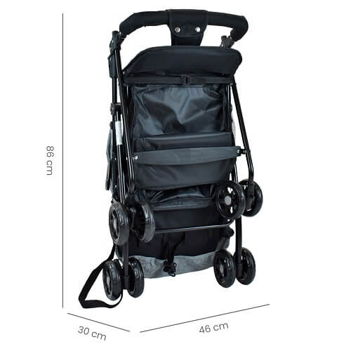 COCHE VERSO HAPPY BABY GRIS - Image 7