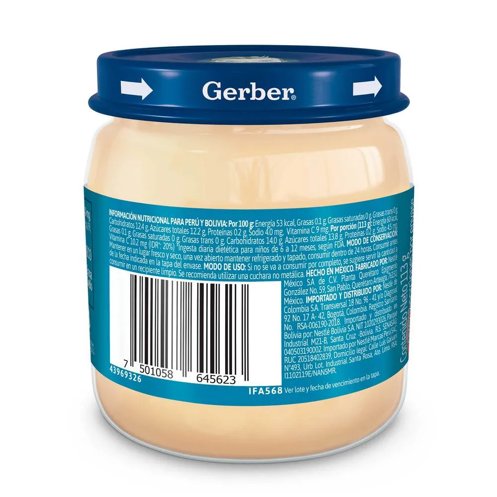 COMPOTA MANZANA X113 5623 GERBER - Image 2