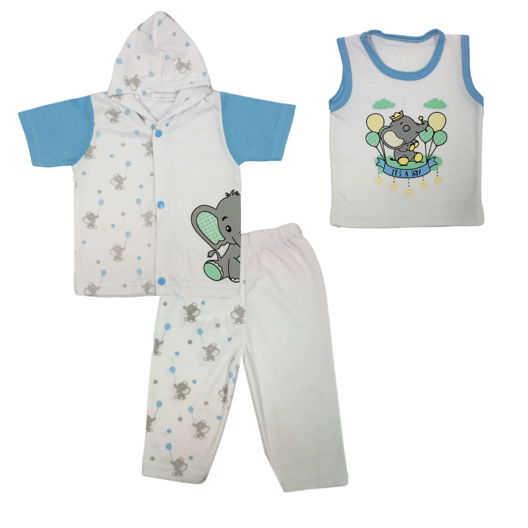 Conjunto 3 Pzs Fiesta Elefante 126 Janels - Image 2
