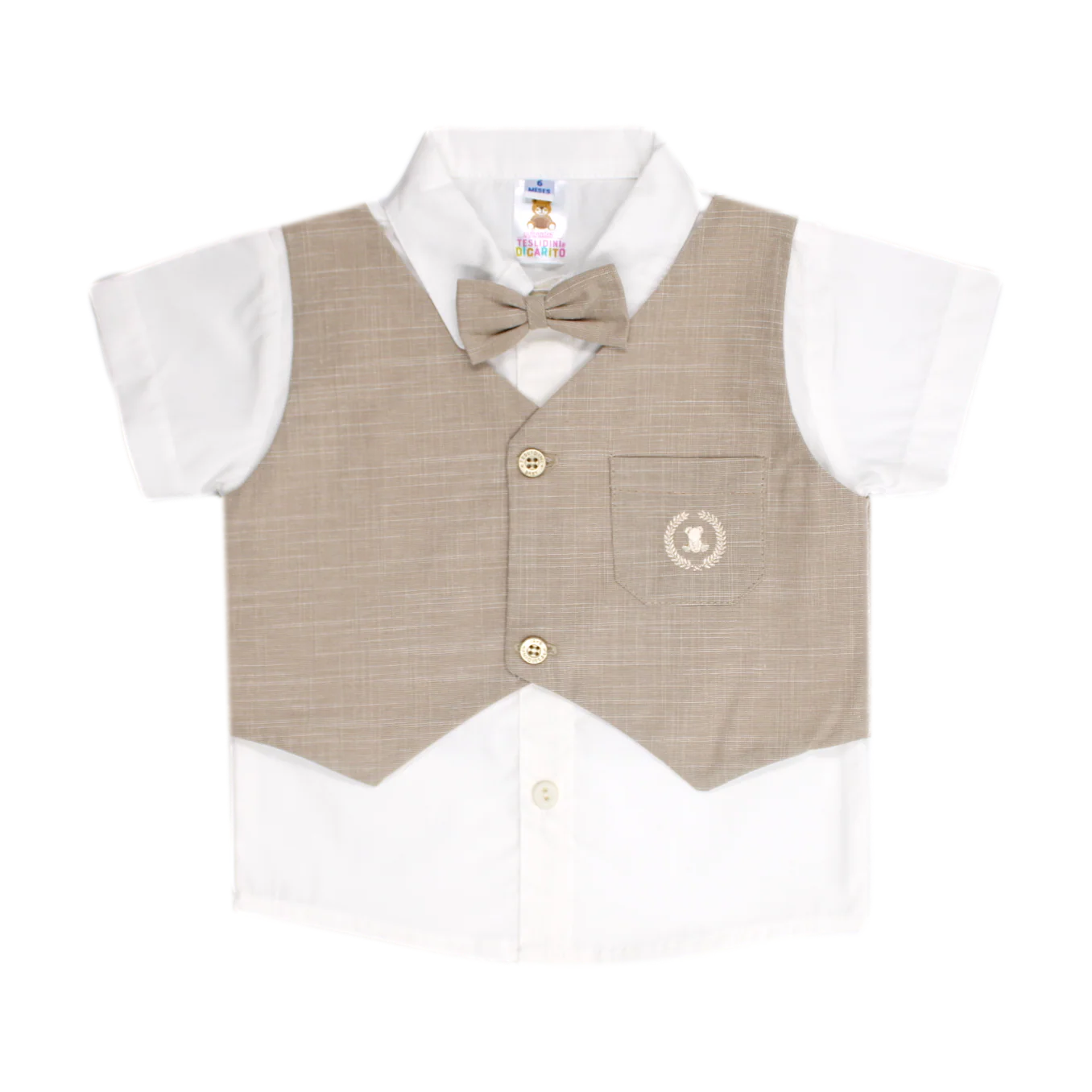 CONJUNTO BAUTIZO BEBE NIÑO 00012 DICARITO - Image 2