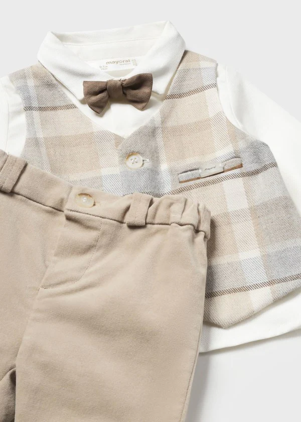 CONJUNTO BAUTIZO NIÑO LARGO 2527 MAYORAL - Image 2