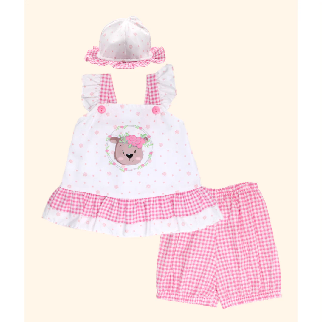 CONJUNTO BEBE NIÑA 10634 FOR BABY