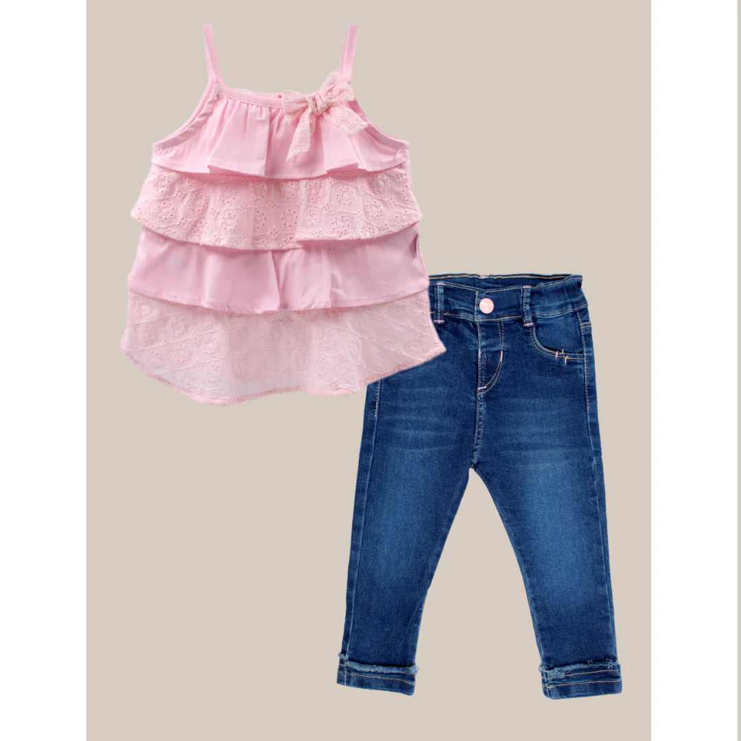 CONJUNTO BEBE NIÑA 30537 PUPPET - Image 2