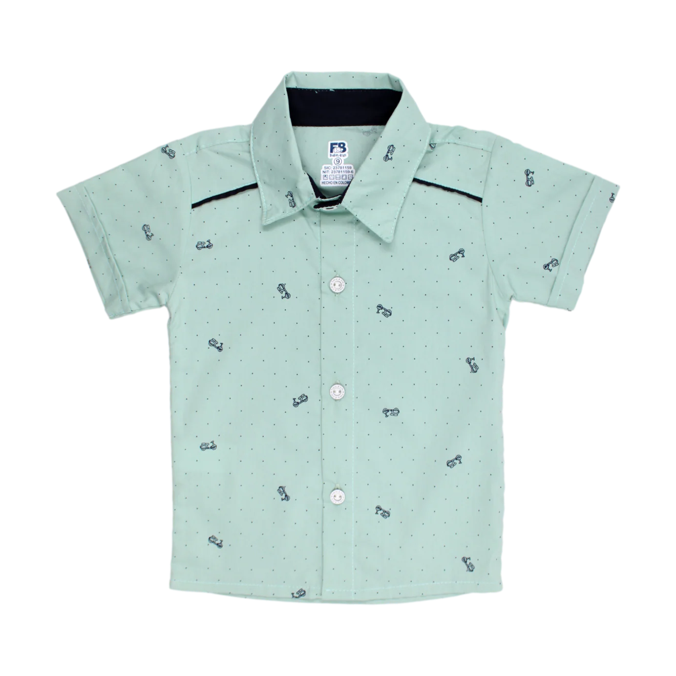 CONJUNTO BERMUDA BEBE 50018 FOR BABY - Image 6