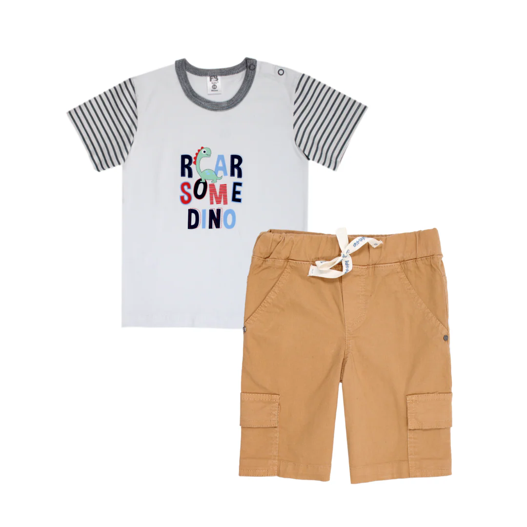 CONJUNTO BERMUDA BEBE 50030 FOR BABY - Image 8