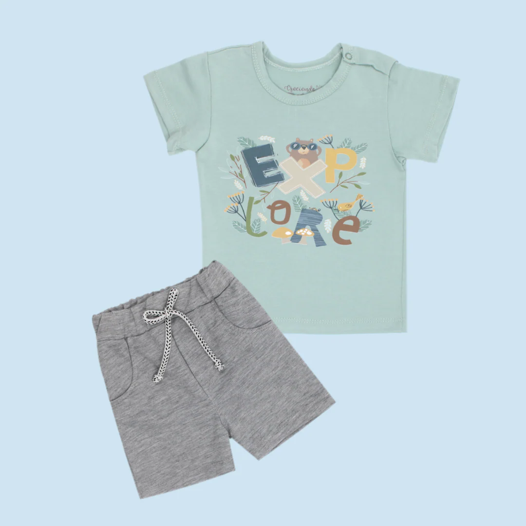 CONJUNTO BERMUDA JOGGER 2106 CRECIENDO BABY - Image 6