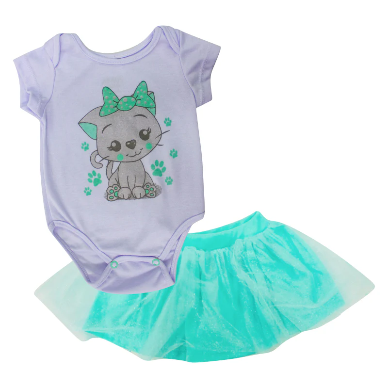 CONJUNTO BODY BEBE NIÑA 3653 MI PUPA - Image 4