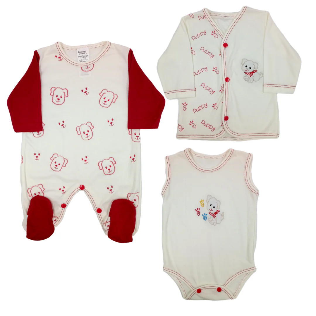 Conjunto Dog Wood 1143 Janels