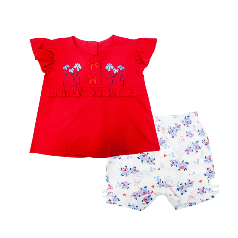 Conjunto Niña 1107 Rojitas - Image 4