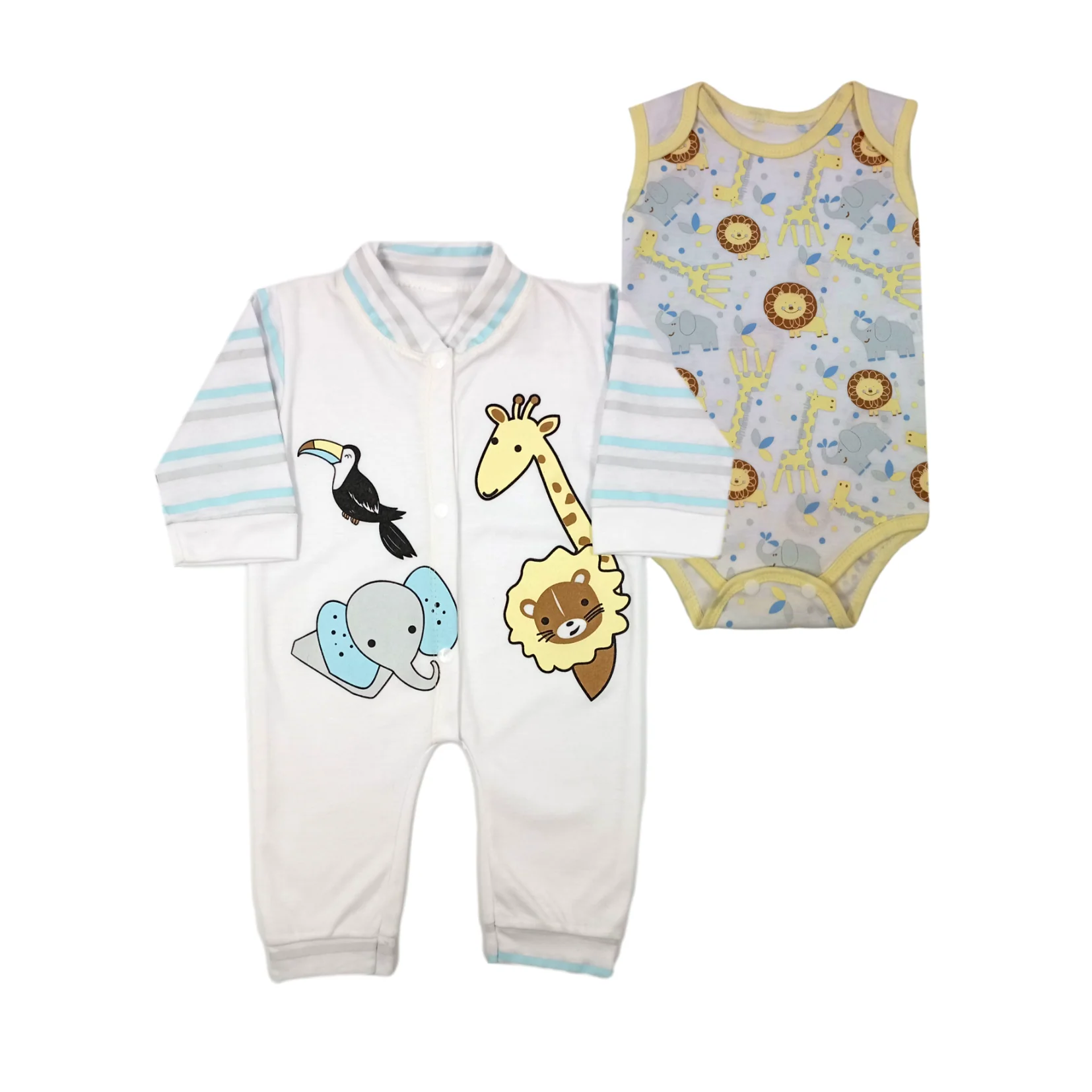 Conjunto Niño Elefante Y Leon 274 Janels