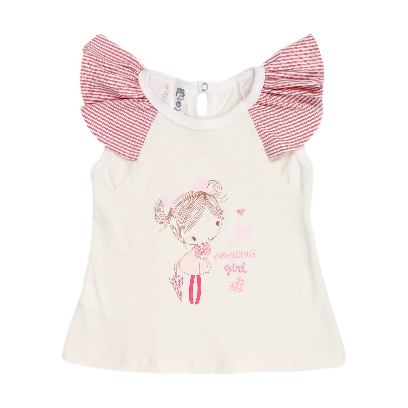 CONJUNTO SHORT BEBE NIÑA 50010 FOR BABY - Image 8
