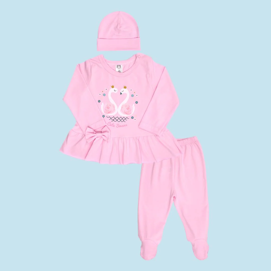 CONJUNTO X 3 PZS NIÑA 10791 FOR BABY - Image 6