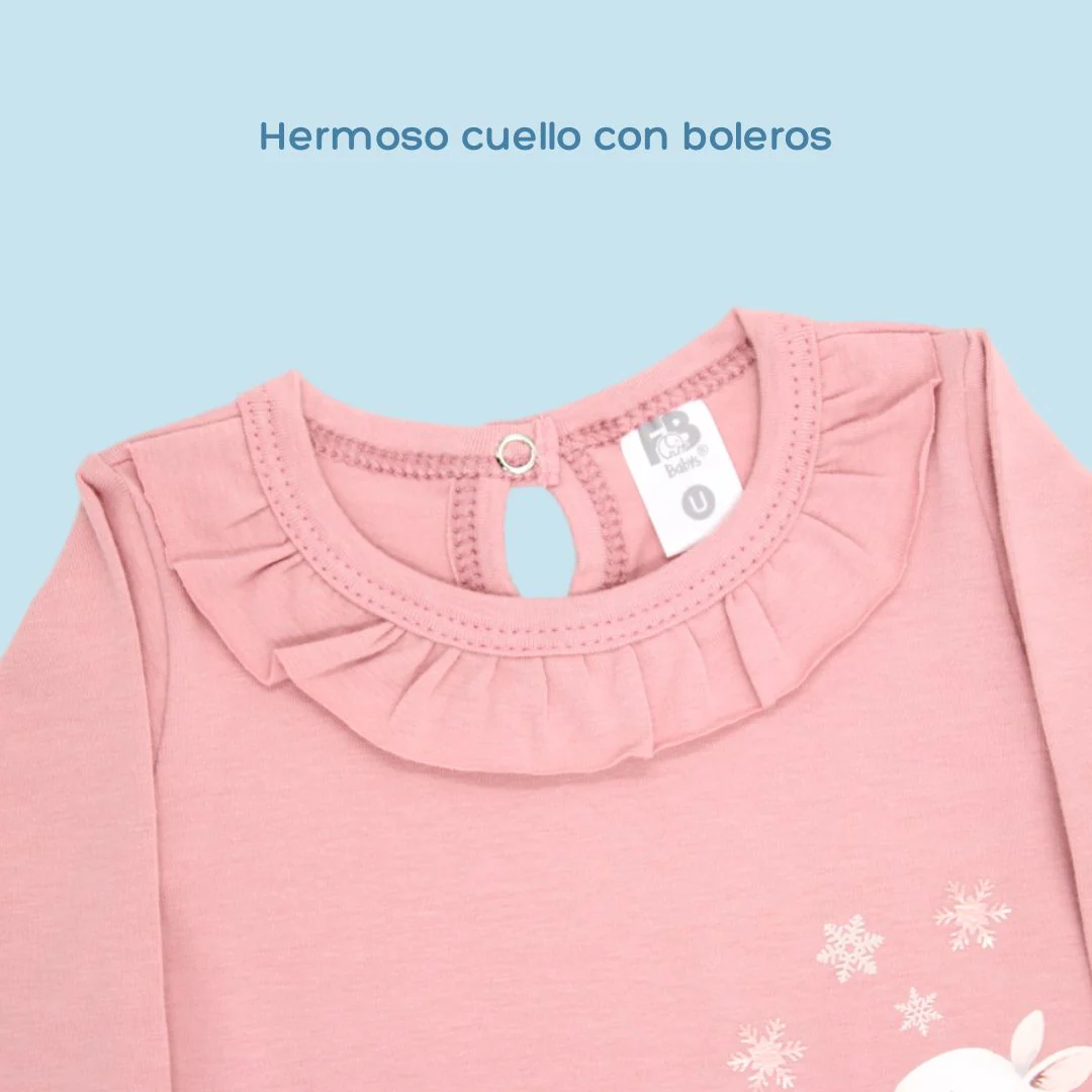 CONJUNTO X2 PZS BEBE NIÑA 10843 FOR BABY - Image 4