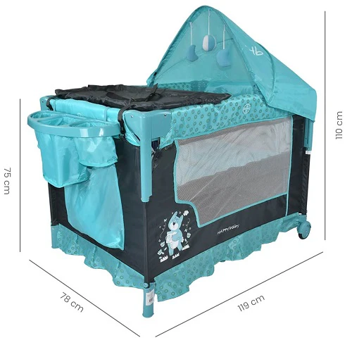 Corral Silver Happy Baby Azul - Image 5