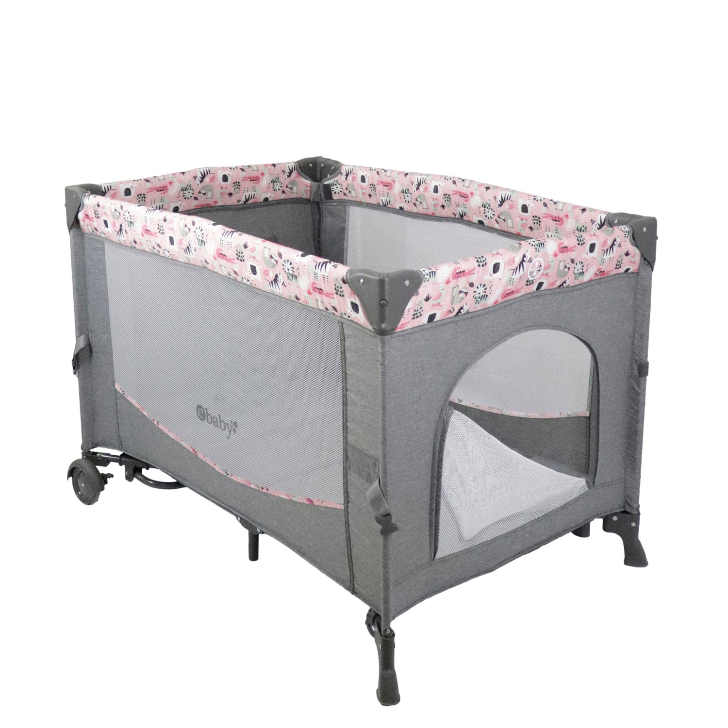 Cuna Corral Dacora Eb750 Ebaby Rosado - Image 3