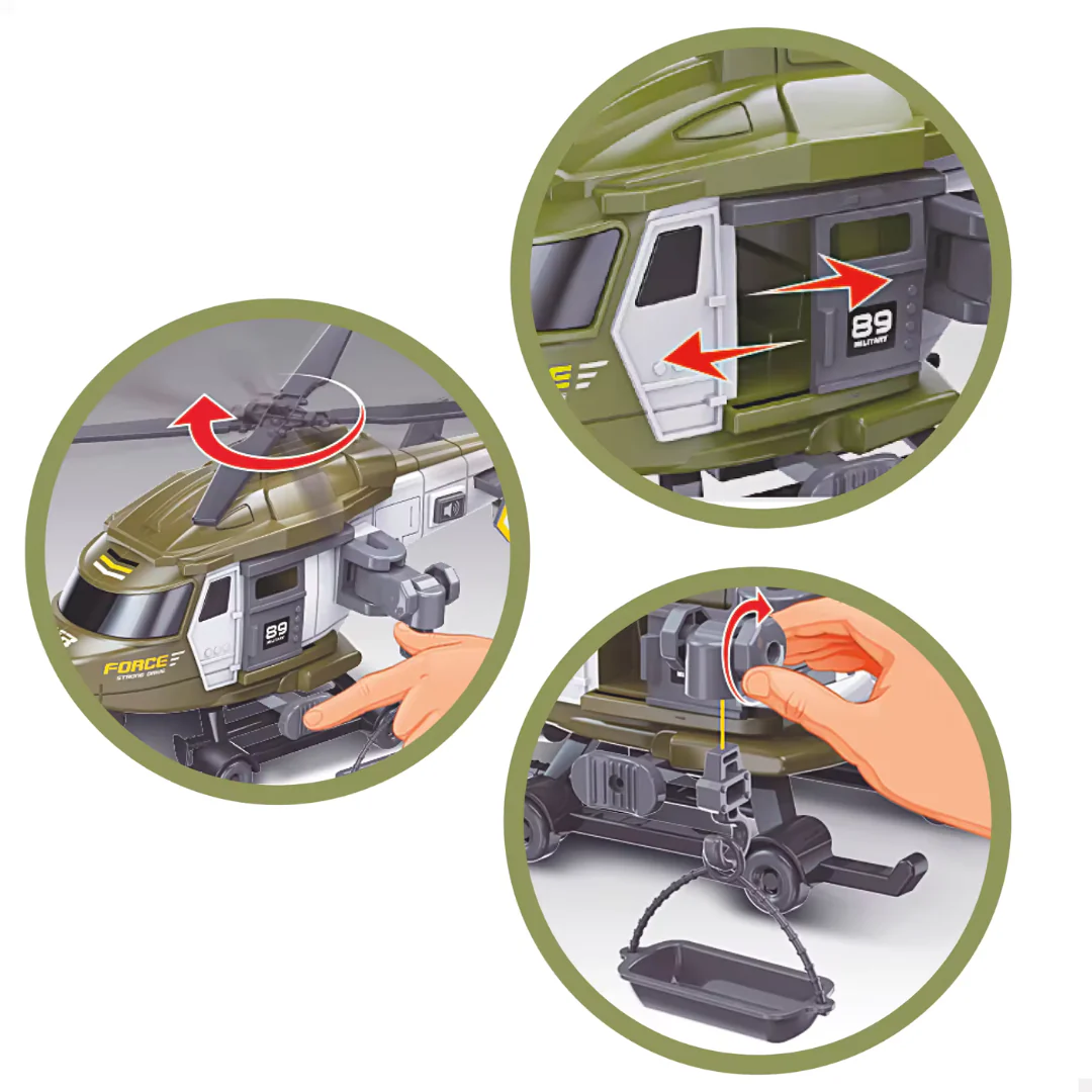 HELICOPTERO MILITAR JS128D STB - Image 4