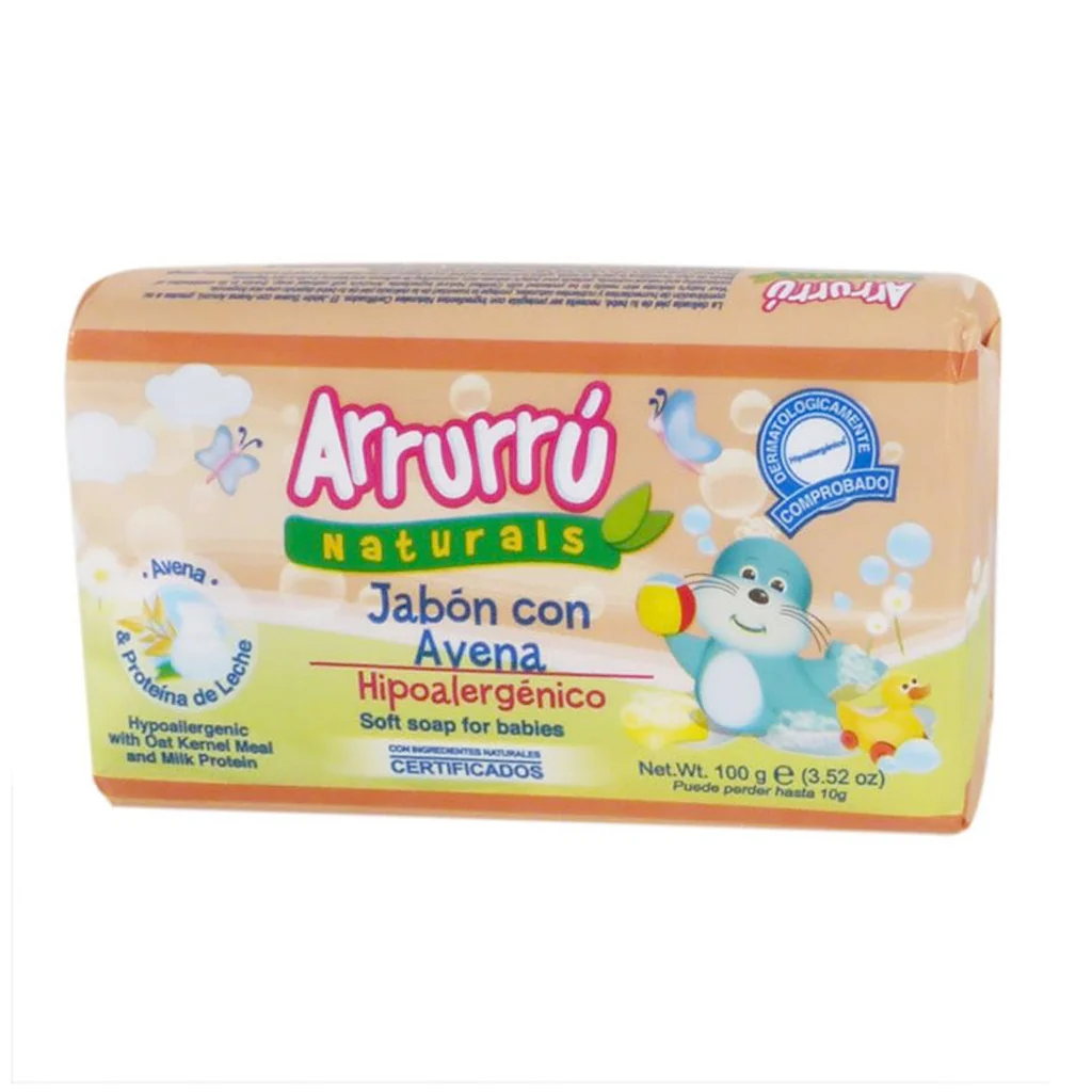 Jabon Avena X100Gr Arrurru