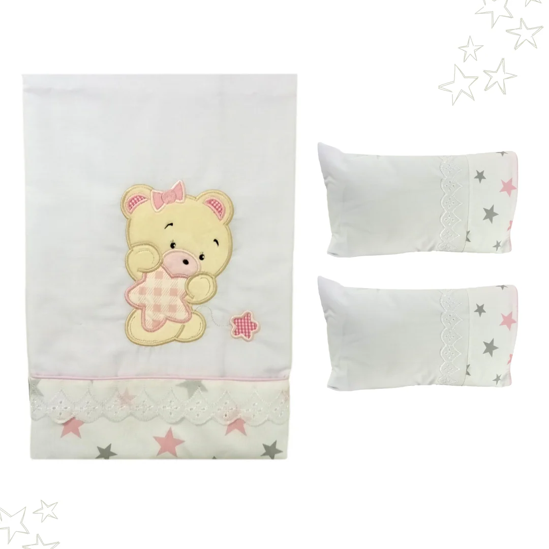 Juego De Sabanas + 2 Fundas + 2 Almohadas Ss2 Isof