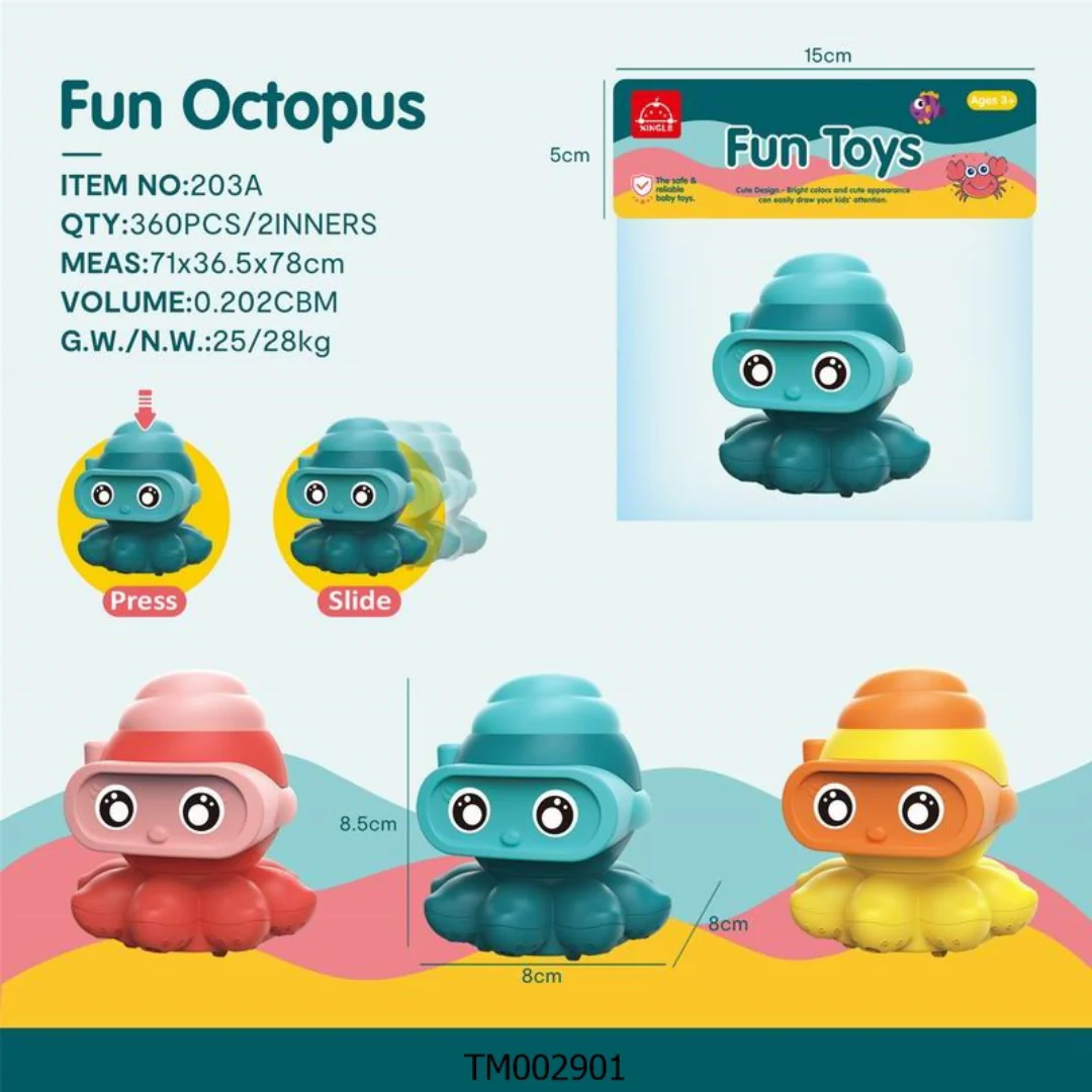 JUGUETE PULPO 203A STB - Image 5