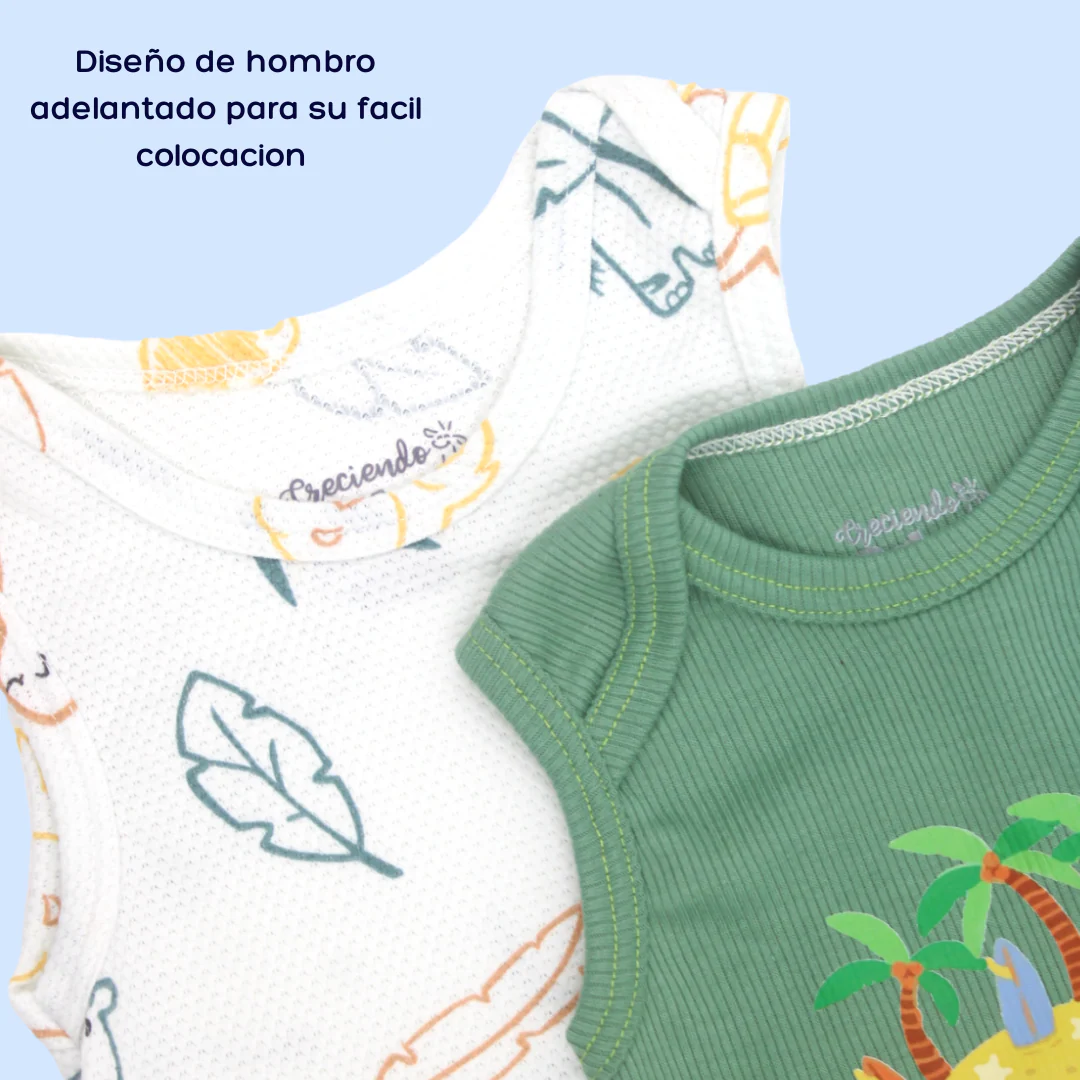 MAMELUCO NIÑO X2 3059 CRECIENDO BABY - Image 4