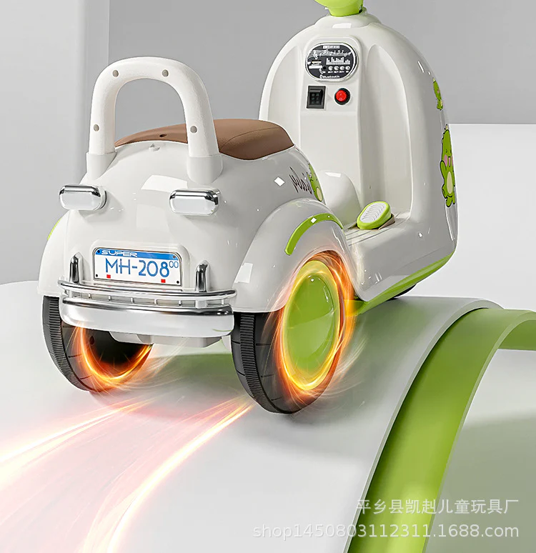 MOTO ELECTRICA J-MB6189-R AMARILLO STB - Image 5