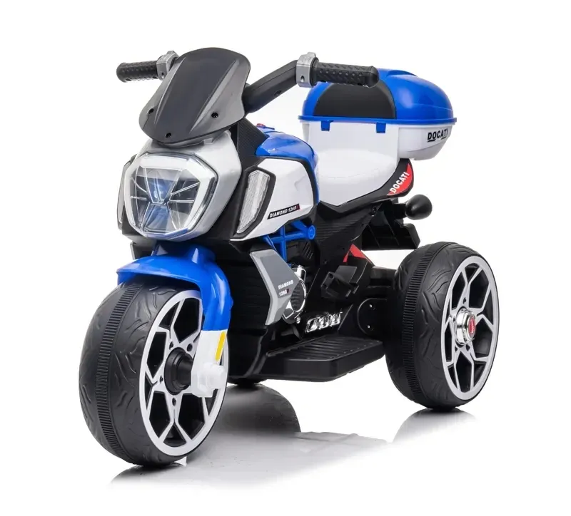 MOTO ELECTRICA INFANTIL !VELOCIDAD Y DIVERSIÓN A TODA MARCHA! J-MB6189 MUNBE AZUL