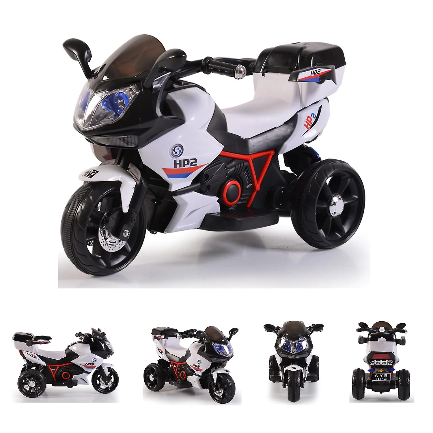 MOTO ELECTRICA  MBM-660 BEBESITOS BLANCO - Image 2