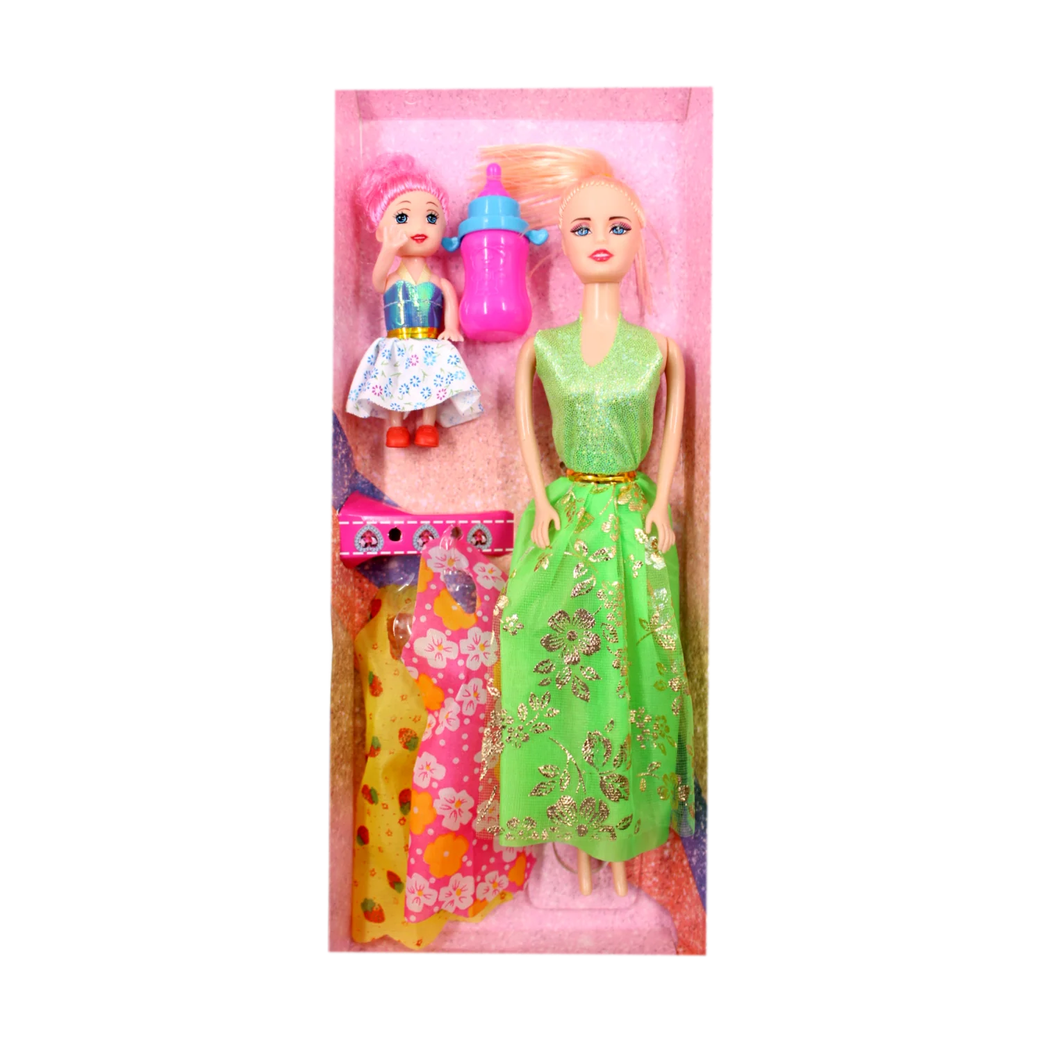 MUÑECA 2 VESTIDOS BB 9001 MM - Image 3