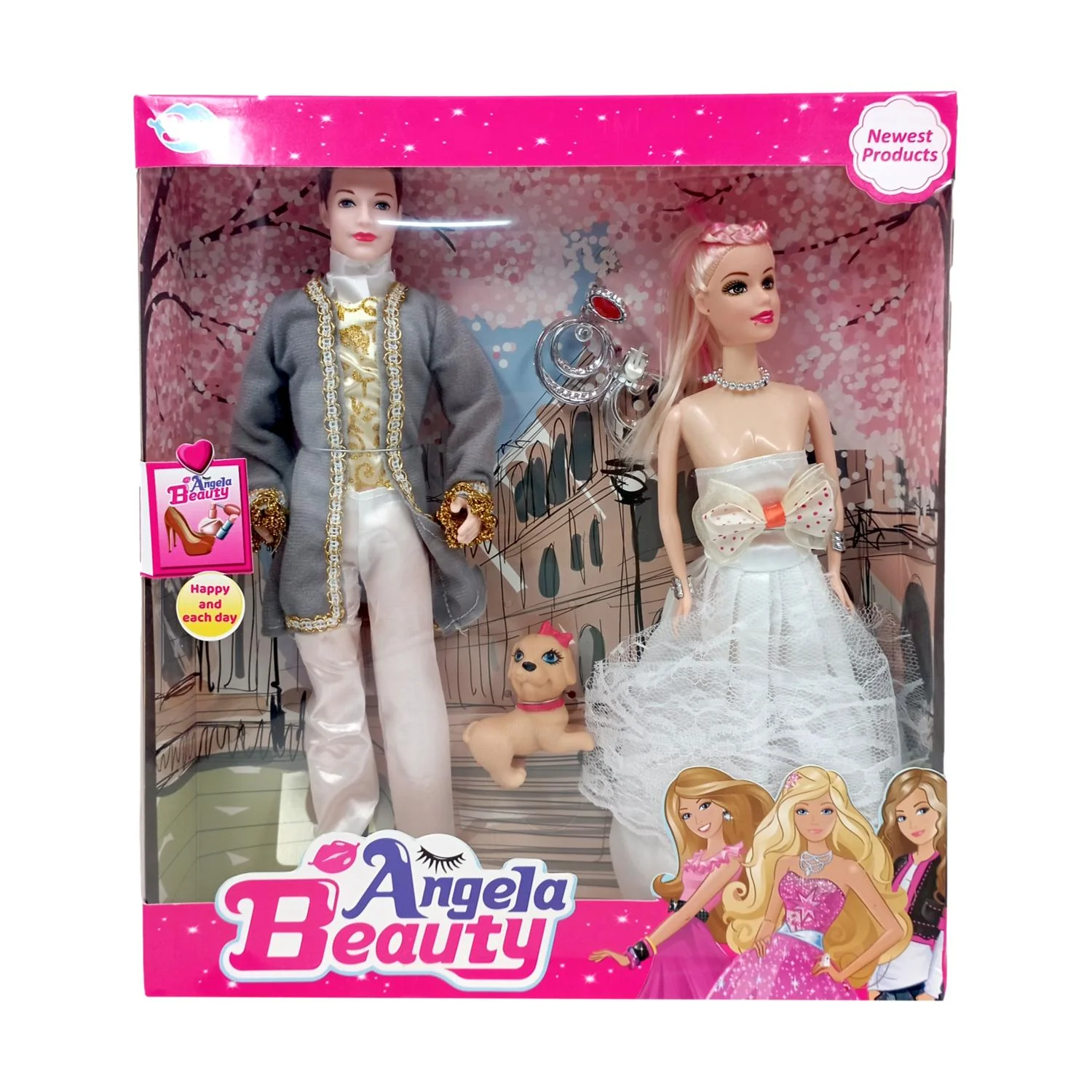 MUÑECA CON VESTIDOS YL92866B JA