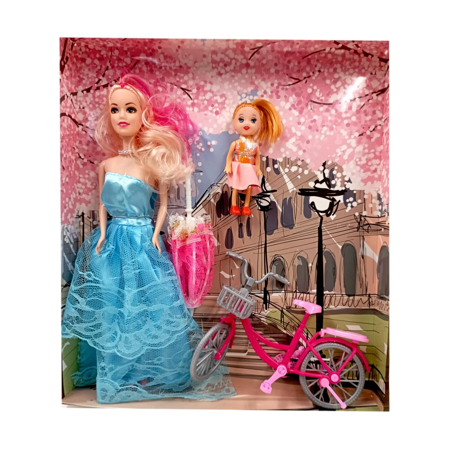 MUÑECA CON VESTIDOS YL92867A JA