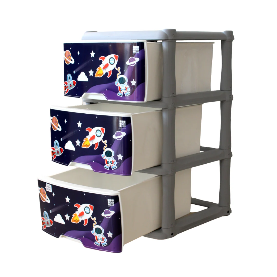 ORGANIZADOR DECORADO ASTRONAUTA X3 RIMO - Image 3