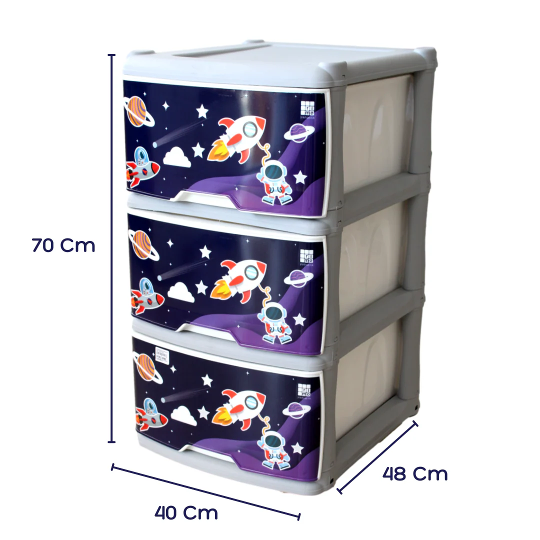 ORGANIZADOR DECORADO ASTRONAUTA X3 RIMO - Image 8