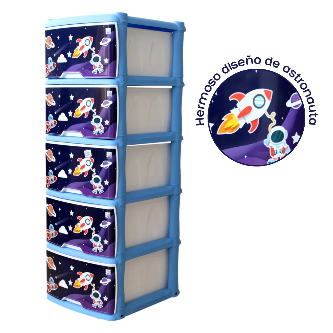 ORGANIZADOR DECORADO ASTRONAUTA X5 RIMO - Image 5