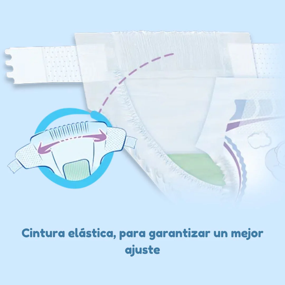WINNY SENSITIVE GOLD ETAPA 0 X50 UND + GRATIS 20 TOALLITAS HUMEDAS RECIÉN NACIDO - Image 6