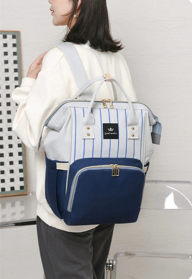 PAÑALERA TIPO MORRAL PARA BEBÉ SLF-8237 MUNBE - Image 18