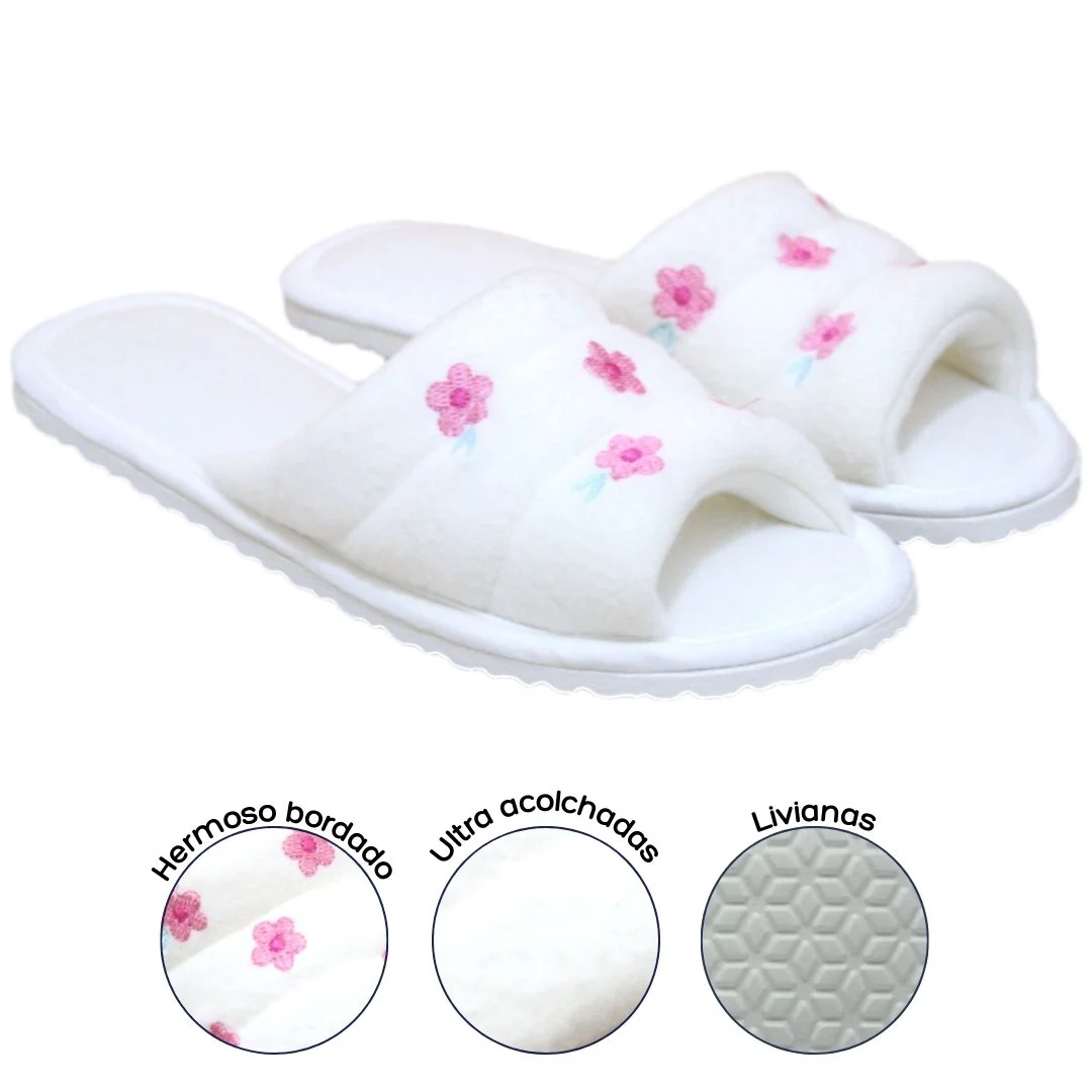 PANTUFLA BORDADO FLOR 2109 ¡COMODIDAD Y ESTILO EN CADA PASO! CRECIENDO BABY - Image 7