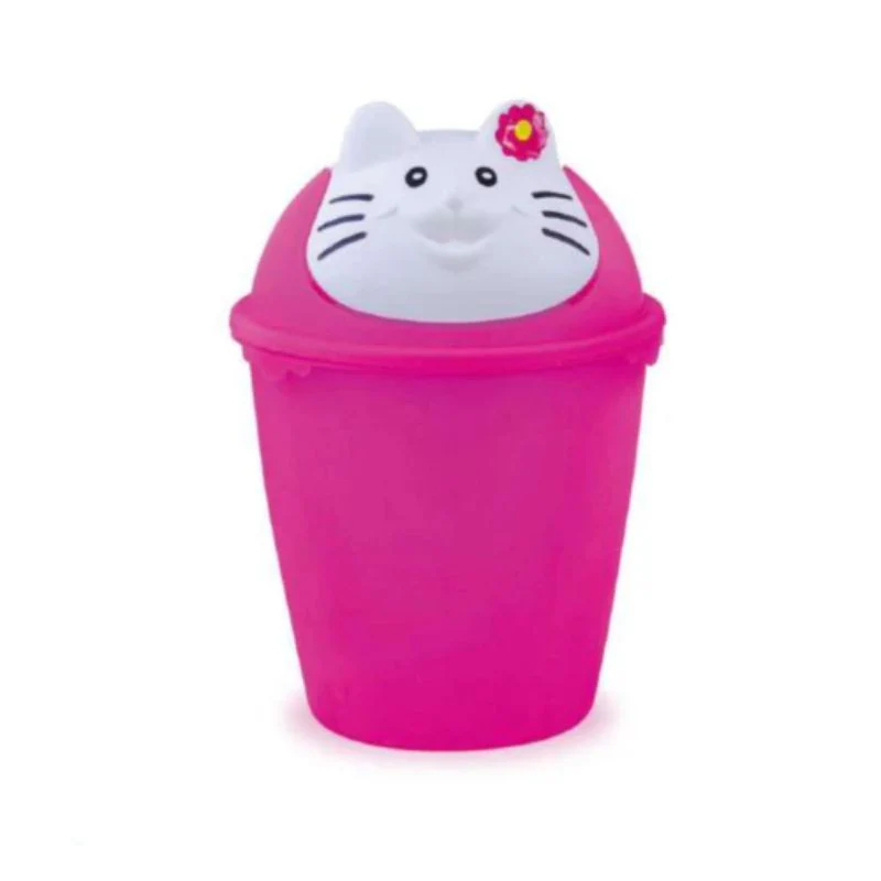 Papelera Animales Gata Praktiplas