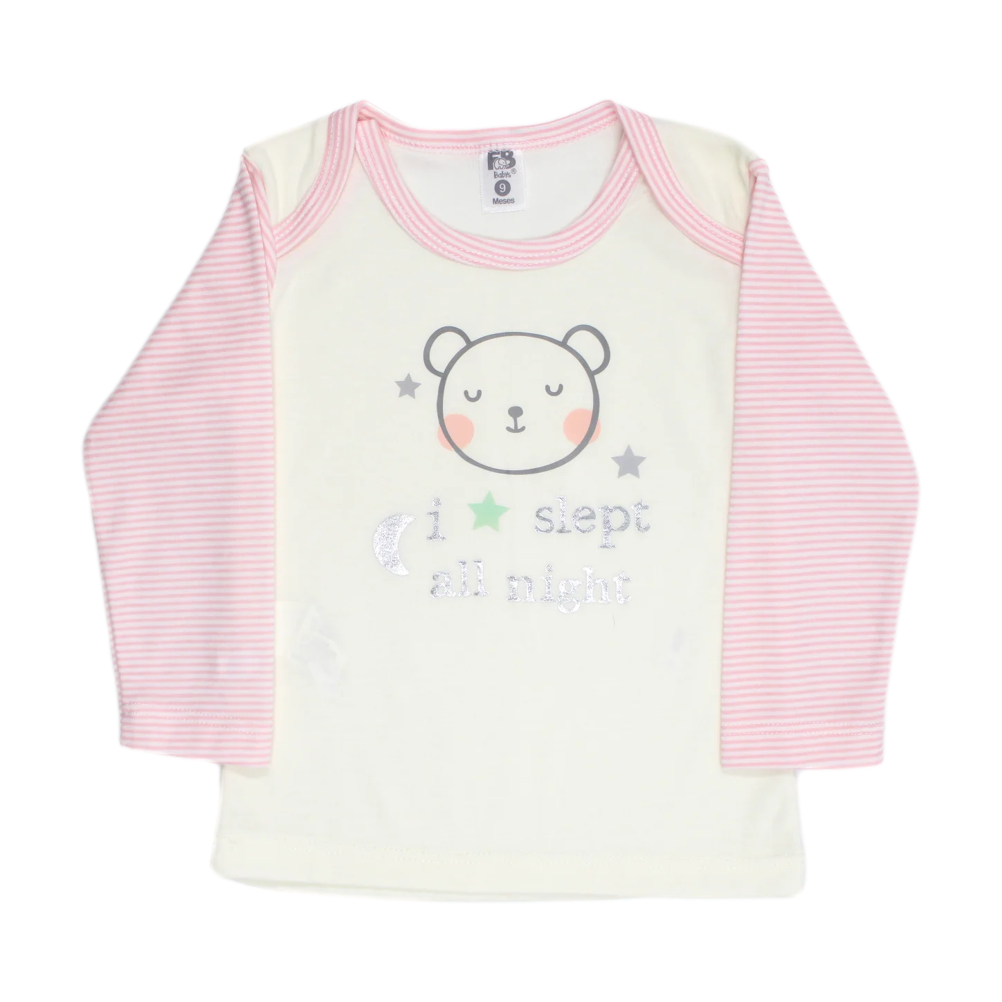 PIJAMA 2 PZS BEBE NIÑA 10753 FOR BABY - Image 6