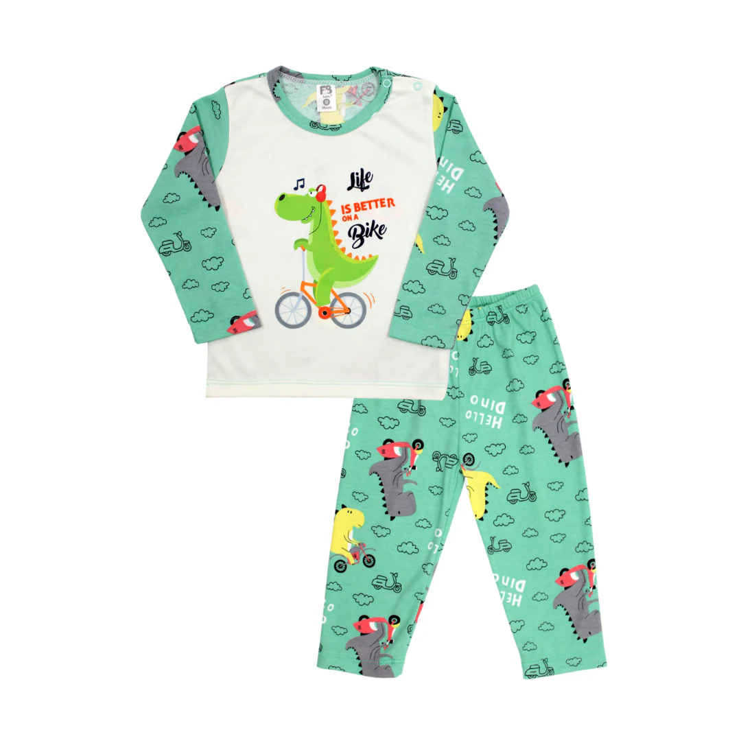 PIJAMA 2 PZS BEBE NIÑO 10743 FOR BABY - Image 5