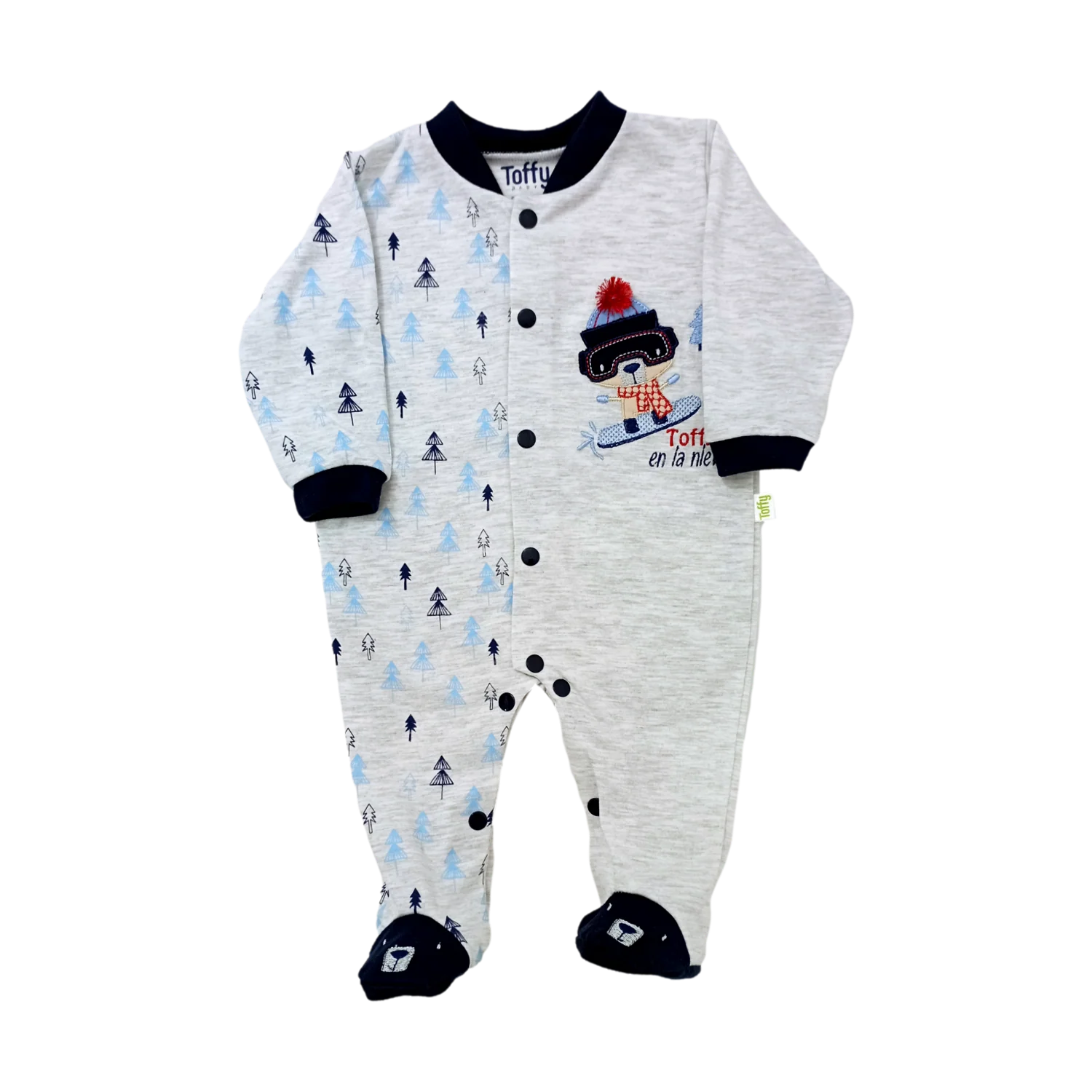 Pijama Con Pie Niño 2128 Toffy Baby - Image 2