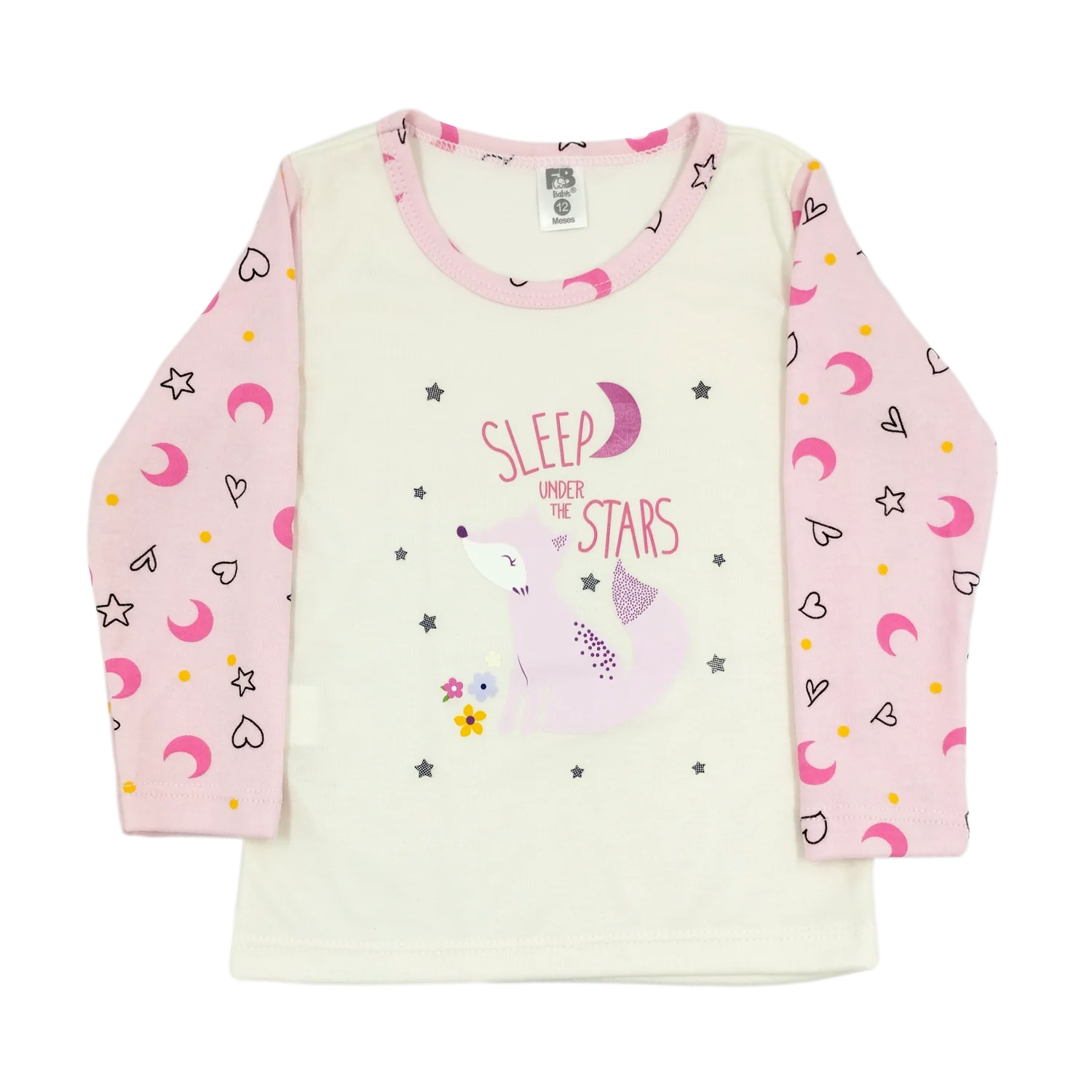 PIJAMA NIÑA 2 PZS 10467 FOR BABY - Image 2