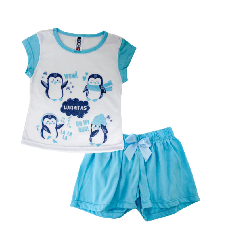 PIJAMA NIÑA SHORT 313 DOI - Image 4