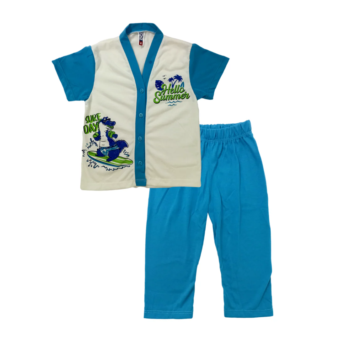 PIJAMA NIÑO BOTONES 601 DOI
