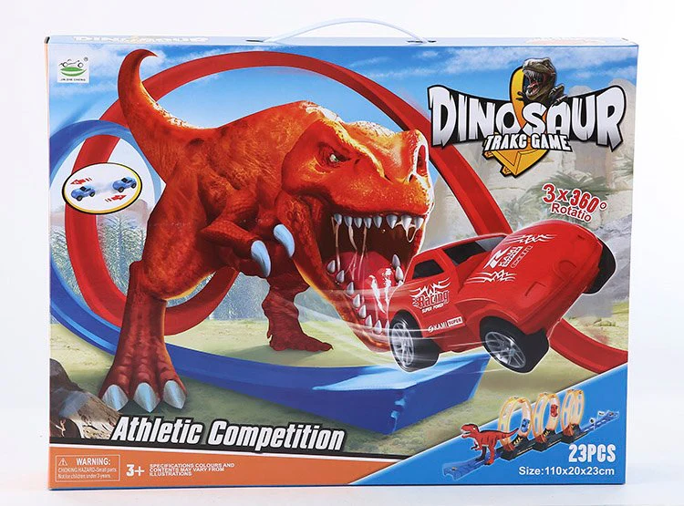 PISTA DINOSAURIO CAJA 10077 PLASTICOS - Image 2