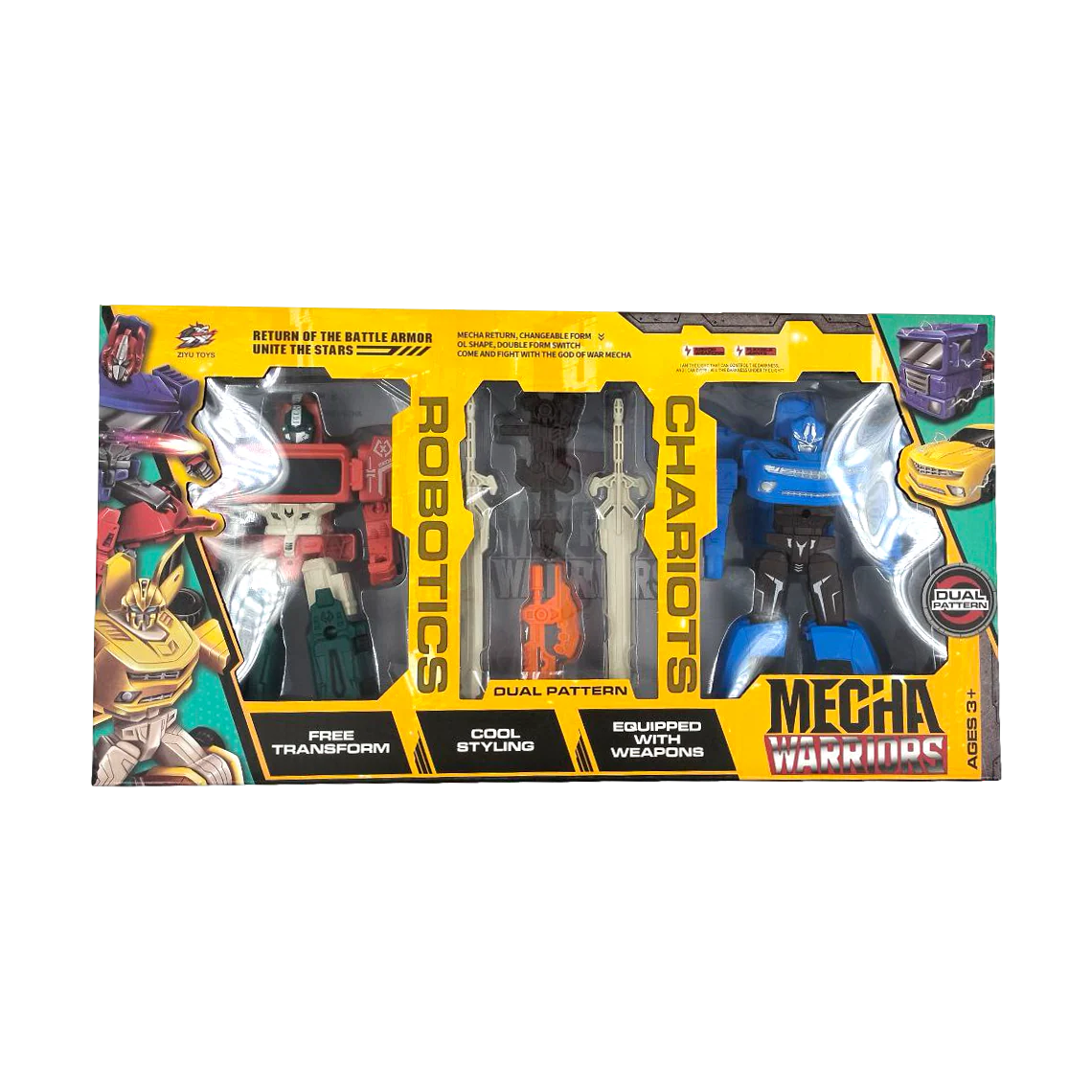 SET CARRO ¡LA AVENTURA DE TRANSFORMAR VEHÍCULOS EN ROBOTS! TRANSFORMERS L010-A44 MUNBE - Image 5
