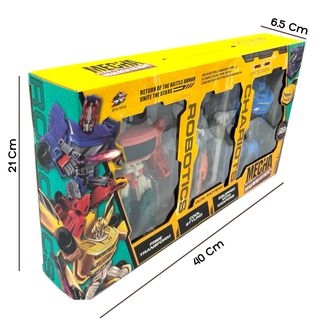 SET CARRO ¡LA AVENTURA DE TRANSFORMAR VEHÍCULOS EN ROBOTS! TRANSFORMERS L010-A44 MUNBE - Image 6
