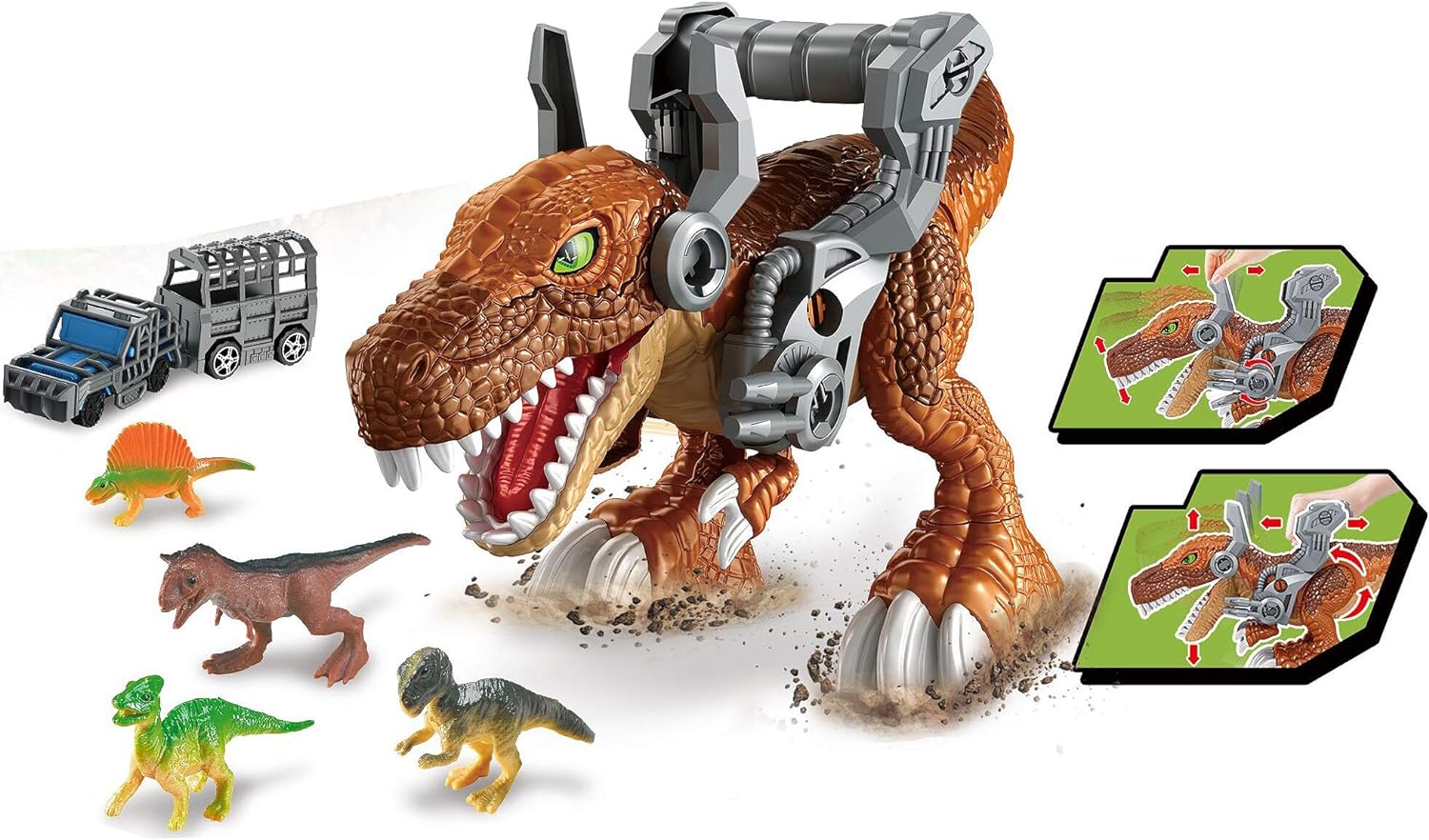 SET DINOSAURIO CARROS 8739 MM - Image 2